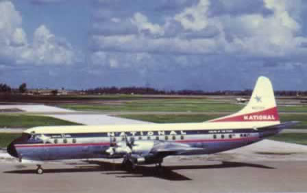 Lockheed Electra - National Airlines