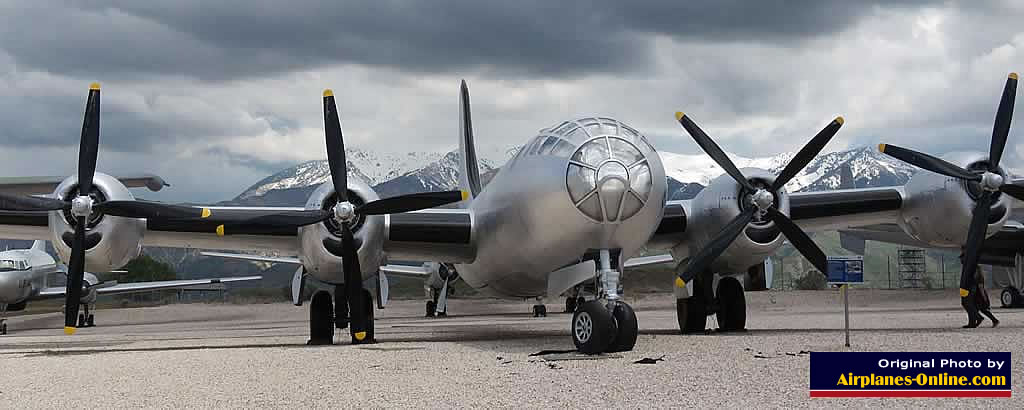 B-29 Superfortress "Straight Flush" at the Hill Aerospace Museum in Utah