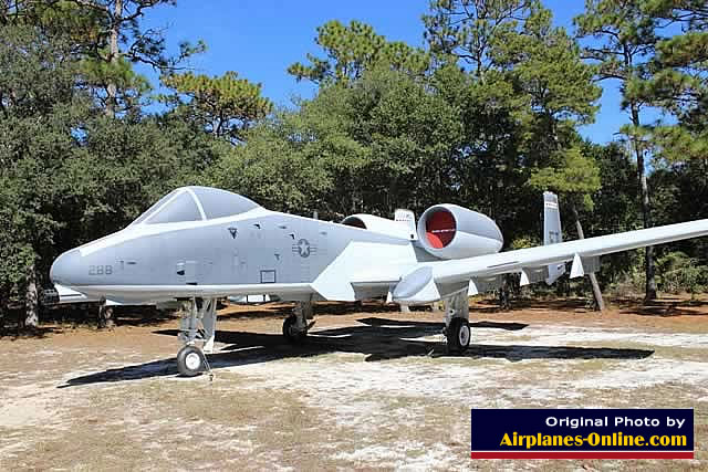 A-10 Thunderbolt "Warthog" at Eglin, AFB, Florida