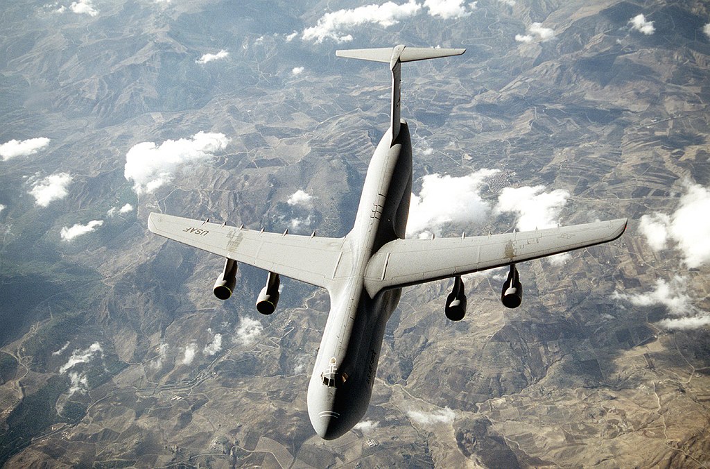 U.S. Air Force C-5 Galaxy in flight