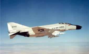 F-4 Phantom of the U.S. Air Force in flight