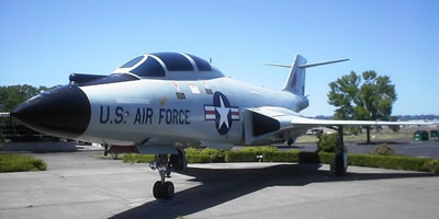 USAF McDONNELL F-101 VOODOO Supersonic Aircraft Vintage Arcade Exhibit Card 59 