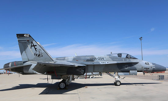 F/A-18A Hornet, BuNo 163151 at Davis-Monthan AFB AMARG facility