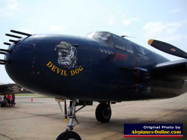North American PBJ-1J "Devil Dog" patrol bomber, a B-25 variant for the Marine Corps