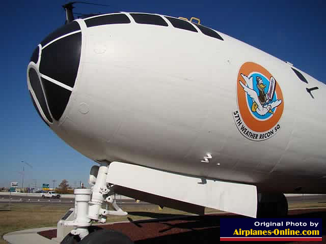 Photo of nose art on the B-29 Superfortress "Tinker's Heritage" S/N 427343