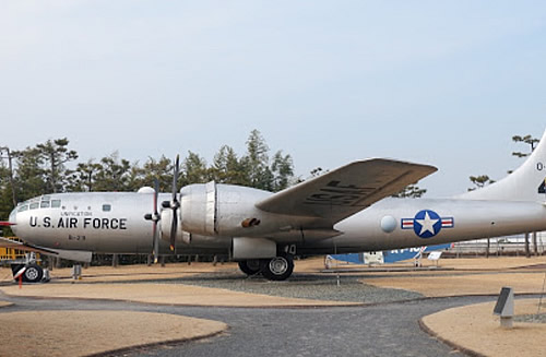 B-29 S/N 45-21739 on static display at the KAI Aerospace Museum in Sacheon, South Korea. 