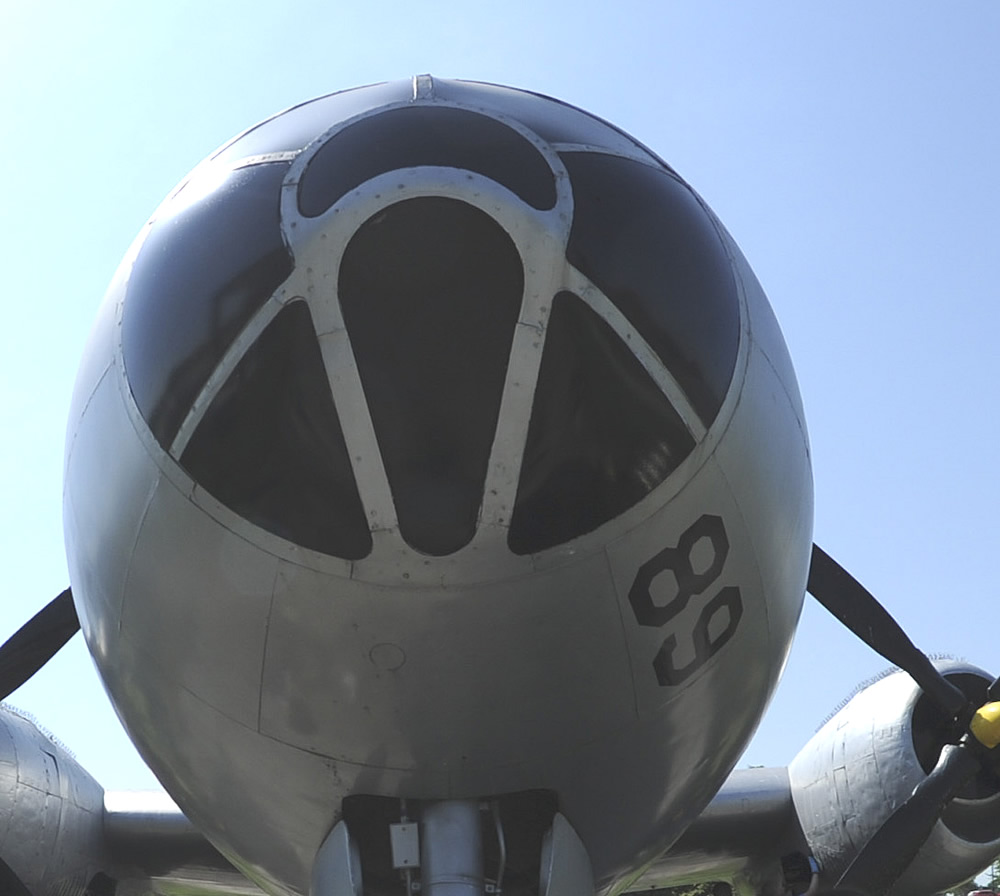Cockpit view of the B-29 Superfortress "The Great Artiste" at Whiteman Air Force Base, Knob Noster, Missouri