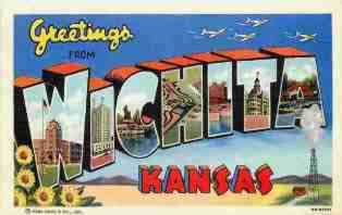 Greetings from Wichita, Kansas ... early image
