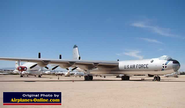 B-36J Peacemaker 52-2827 at the Pima Air Museum in Tucson