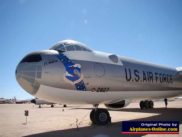 B-36J Peacemaker "City of Ft. Worth" S/N 22827