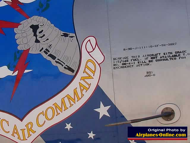 B-36J Peacemaker S/N 22827