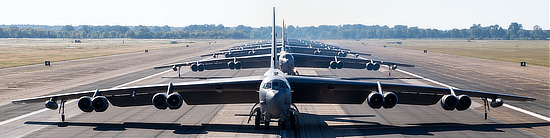 B-52 "Elephant Walk" at Barksdale Air Force Base 