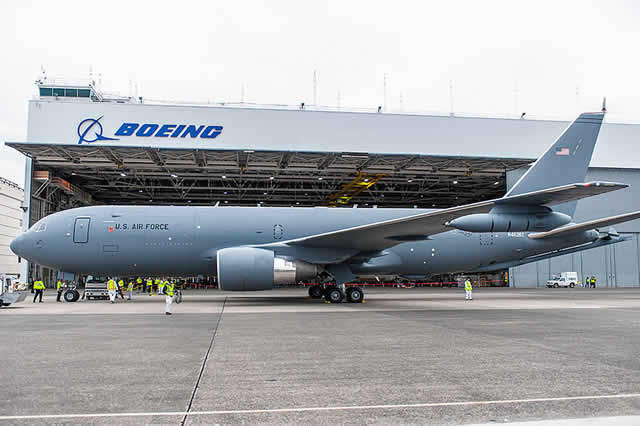 USAF KC-46A at the Boeing plant in Seattle