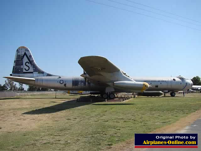 RB-36H on display in Atwater, California