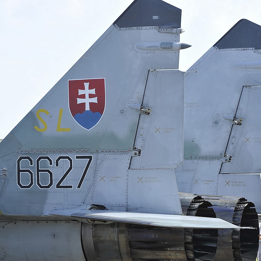 Mikoyan MiG-29 6627 of the Polish Air Force 