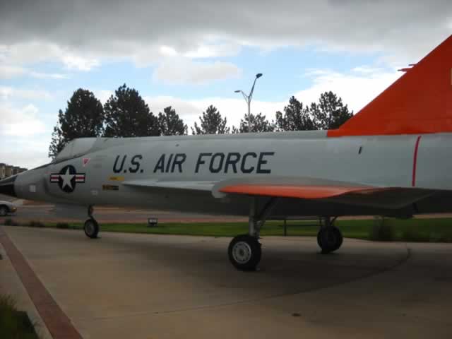 F-102A Delta Dagger on display at the Peterson Air & Space Museum in Colorado Springs, CO