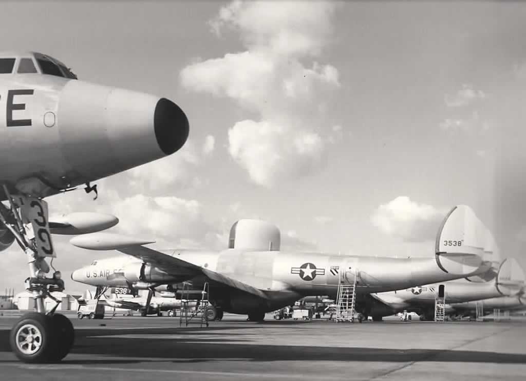 U.S. Air Force EC-121s on the apron