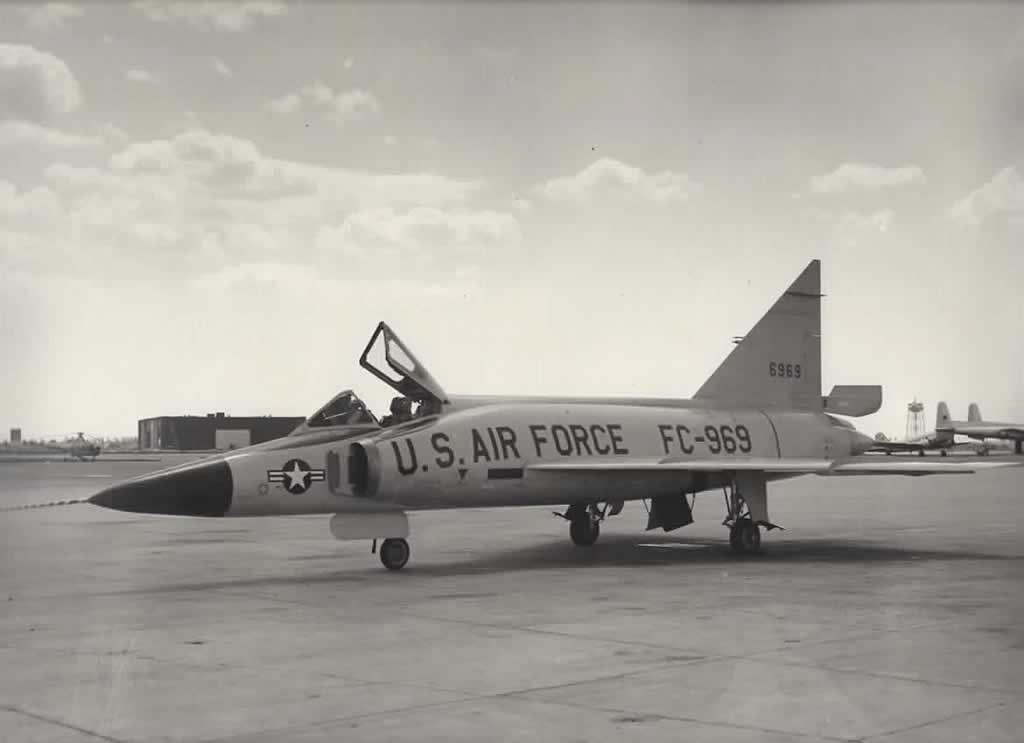 U.S. Air Force F-102 Delta Dagger, S/N 56-0969, Buzz Number FC-969