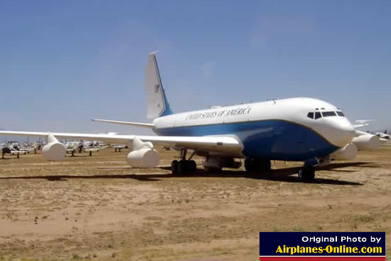 Boeing C-135 S/N 91518 at AMARG