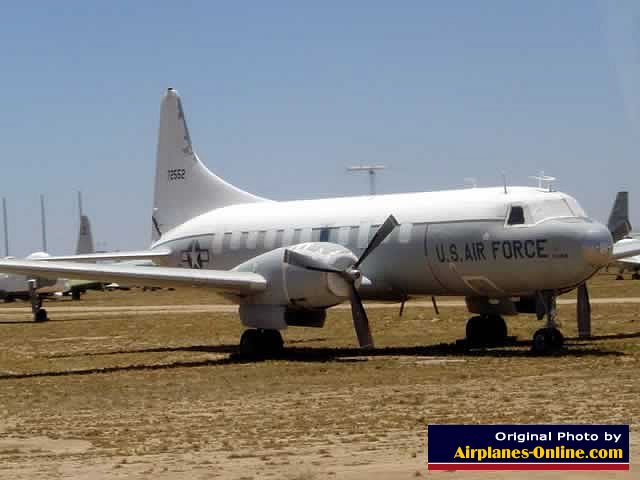Convair C-131 Samaritan, S/N 72552, in storage at Davis-Monthan AFB AMARG
