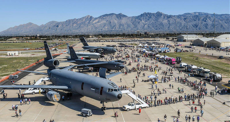 Open house at Davis-Monthan Air Force Base in Tucson, Arizona