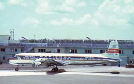 DC-7 of National Airlines