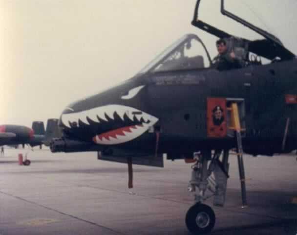 Around the England AFB flightline ... 1982-1984