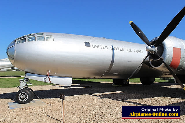 Left fuselage view of the Boeing B-29 Superfortress S/N 487627, Barksdale AFB, Louisiana