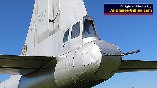 Tail guns of the Boeing B-29 Superfortress S/N 487627