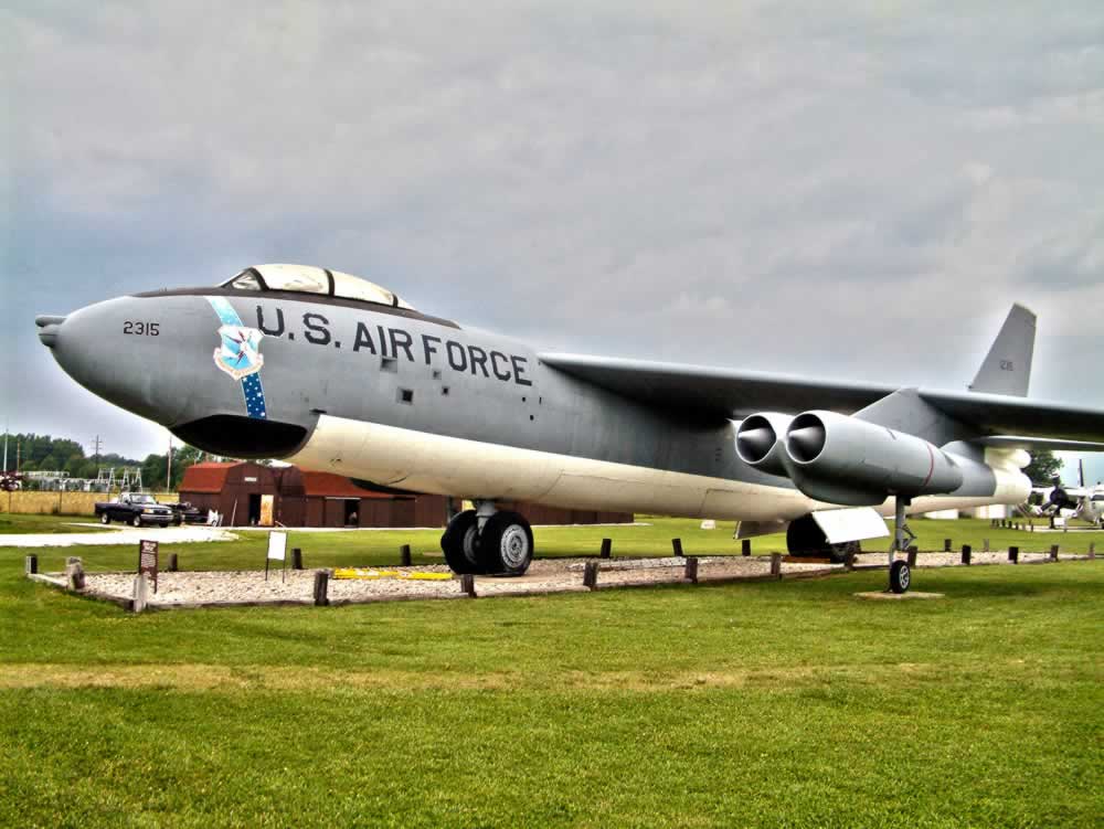 B-47 Stratojet, S/N 51-2315, on display at the Grissom Air Museum in Peru, Indiana