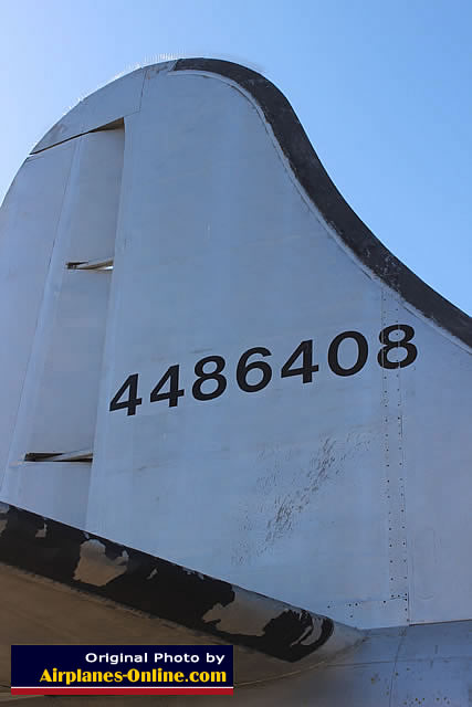 Tail section of the B-29 Superfortress "Hagarty's Hag" S/N 4486408