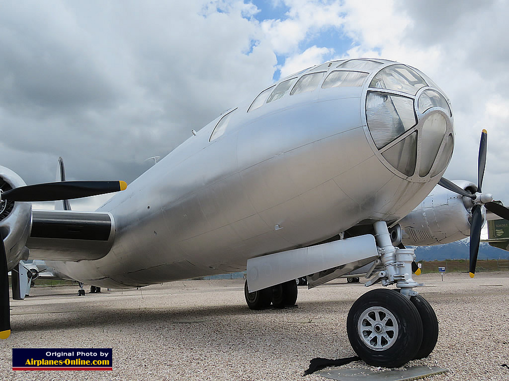 B-29 Superfortress "Straight Flush" on display at the Hill Aerospace Museum in Ogden, Utah