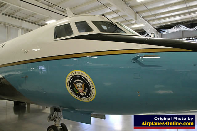 C-140B Jetstar, used by President Lyndon B. Johnson