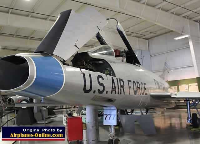 F-100A Super Sabre, S/N 52-5777, Buzz Number FW-777, at the Hill Aerospace Museum, Ogden, Utah
