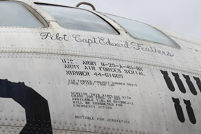 B-29 Superfortress "Three Feathers", S/N 44-61669