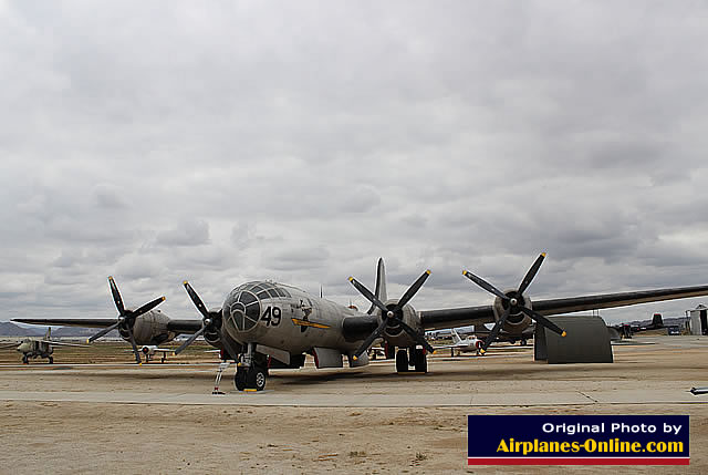 B-29 Superfortress S/N 44-61669 on display at the March Field Air Museum in California