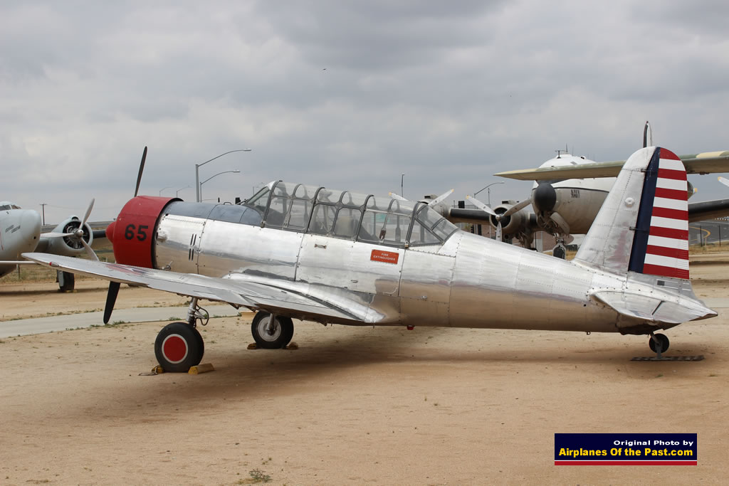 BT-13A Valiant, S/N 41-21487, at the March Field Air Museum