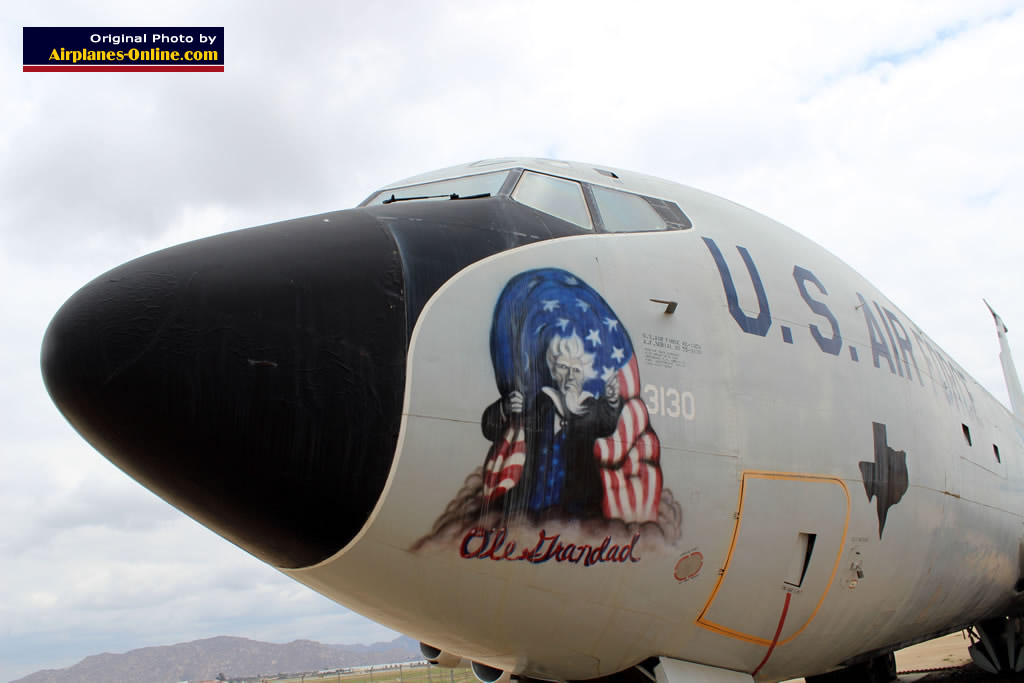 KC-135A, S/N 55-3130, "Ole Grandad" of the U.S. Air Force, at the March Field Air Museum in California