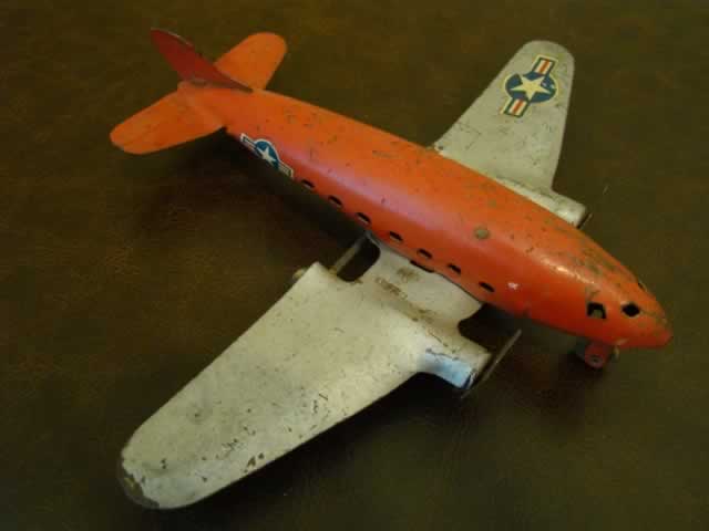 Metal model transport plane