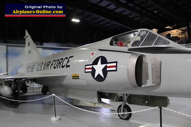 F-102A Delta Dagger S/N 56-1151, Buzz Number FC-151, Museum of Aviation, near Robins Air Force Base, GA