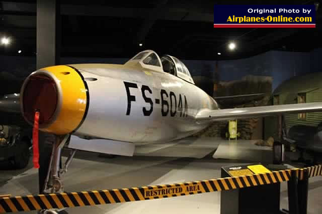 F-84E Thunderjet, S/N 51-604, Buzz Number FS-604A,