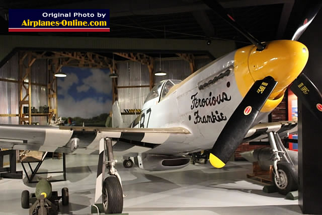 P-51D Mustang "Ferocious Frankie" at the Museum of Aviation in Georgia