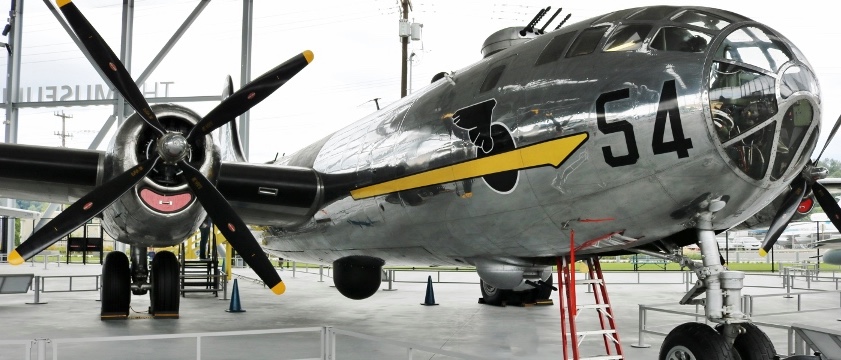 Boeing B-29 Superfortress "T-Square 54" at the Museum of Flight in Seattle
