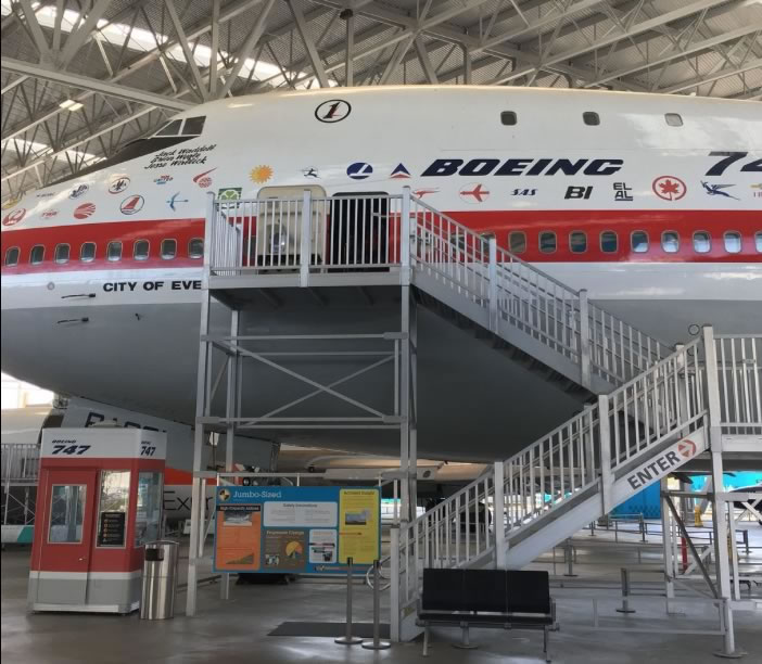 The first Boeing 747, "The City of Everett"