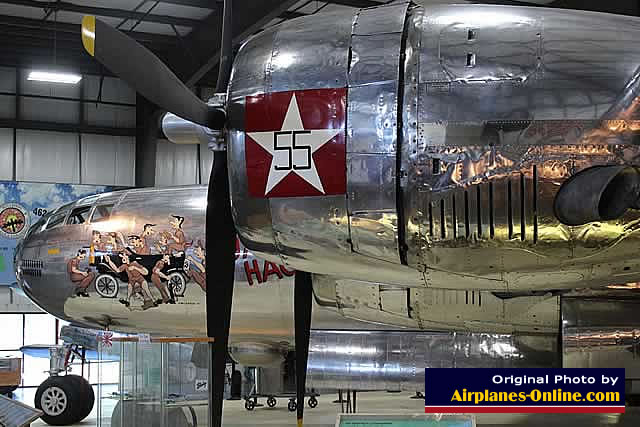 B-29A Superfortress "Jack's Hack" S/N 44-61975 at the New England Air Museum in Windsor Locks, CT