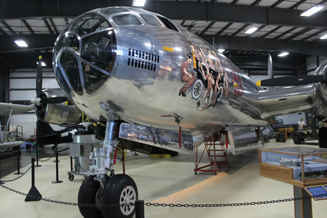 B-29A Superfortress "Jack's Hack" restored and on display at the New England Air Museum