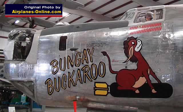 Consolidated B-24J Liberator "Bungay Buckaroo" S/N 44-44175