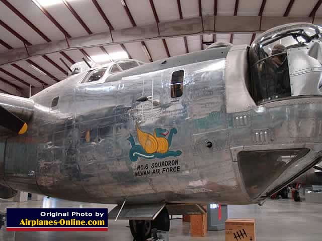 Front gun turret on Consolidated B-24J Liberator "Bungay Buckaroo" S/N 44-44175 