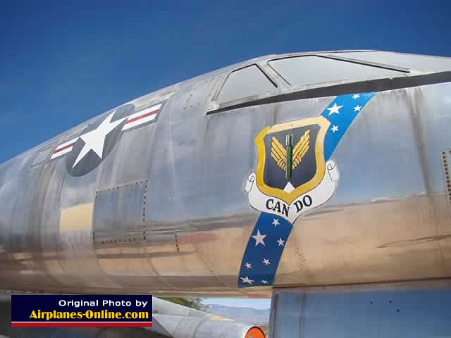 Convair B-58A Hustler with the "Can Do" shield and the markings of the 305th Bombardment Wing, Grissom AFB, Indiana, 1969