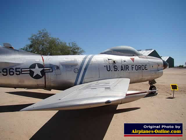 North American F-86L Sabre S/N 53-0965 at the Pima Air Museum in Tucson, Arizona
